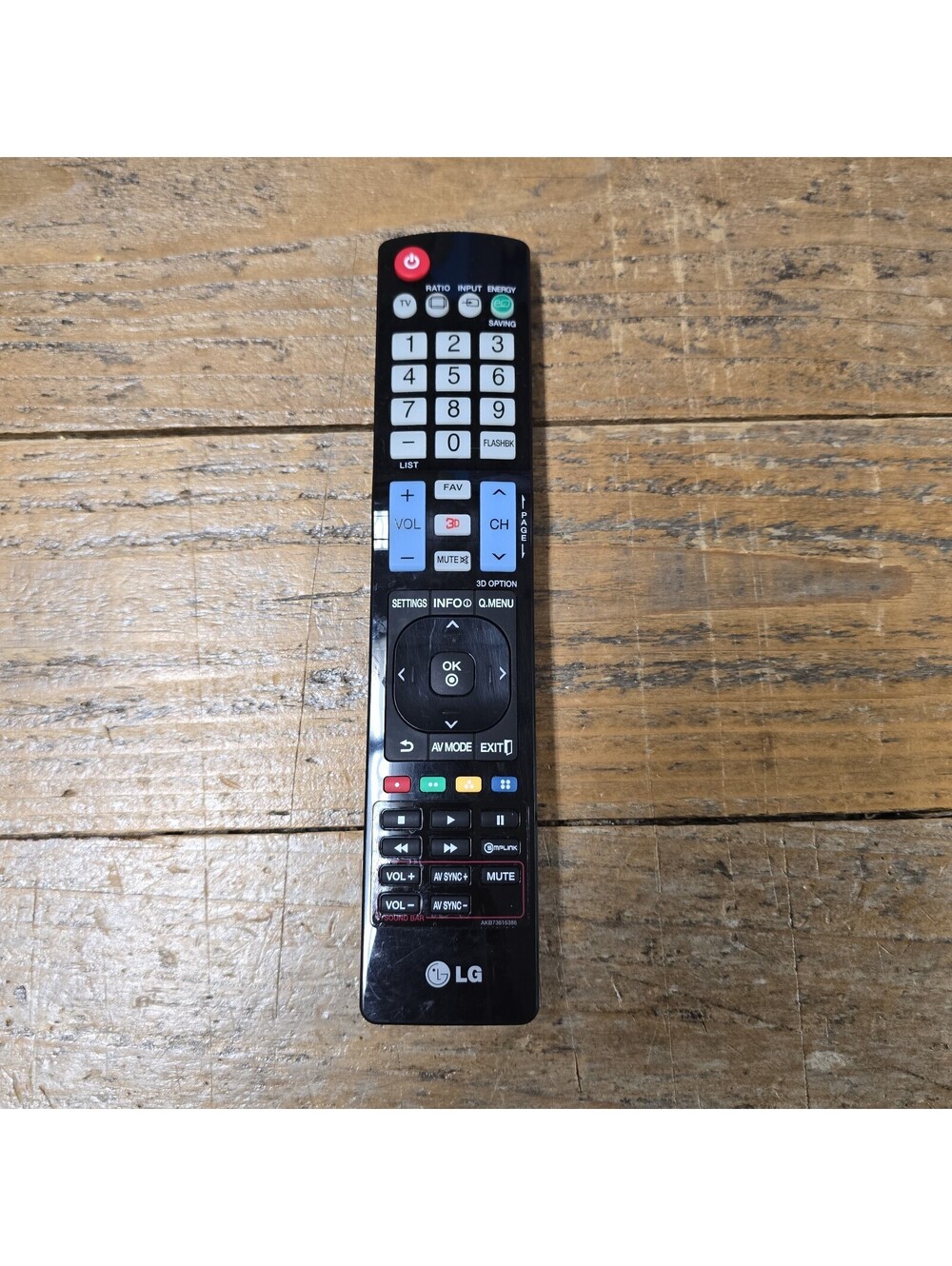 LG TV 3D TV Remote LG 42LW5000 47LW5000 42LM3700-UC 55LW5000